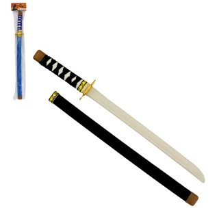 SCHWERT NINJA 61CM MIT SCHEIDE 3 FARBEN SORT.