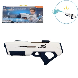 PISTOLA A ACQUA ELETTRICO 42.5CM USB 2 COLORI ASSORTITI