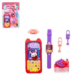 KIT DI BELLEZZA E MODA 6 PEZZI 15CM 