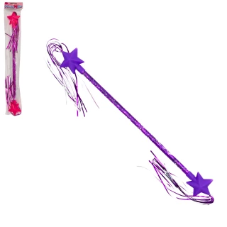 BASTONE DA MAJORETTE STAR 58CM 3 COLORI ASSORTITI