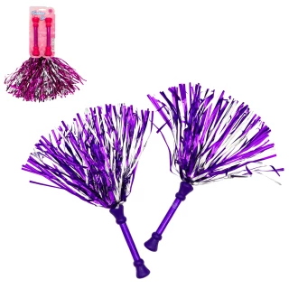 STAB MAJORETTE POM POM SET 41CM 2 FARBEN SORT.