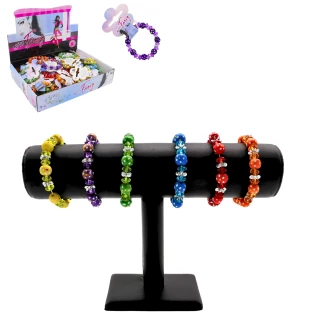 BRACCIALE DI PERLINE SPOT 6.5CM 6 MODELLI ASSORTITI