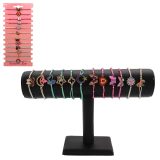 BRACCIALE CON CHARM 7CM 12 MODELLI ASSORTITI