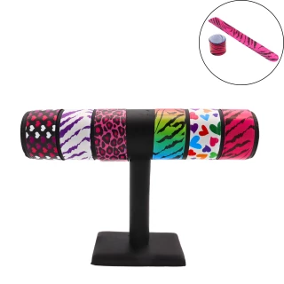 BRACELT SNAP 22X3CM 6 ASSORTMENTS