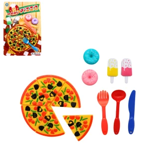KUECHENSET PIZZA 13 TEILE 15X15X1,5CM