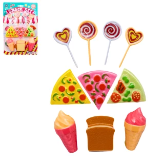 CUCINA SET SNACK 11 PEZZI 20X30CM