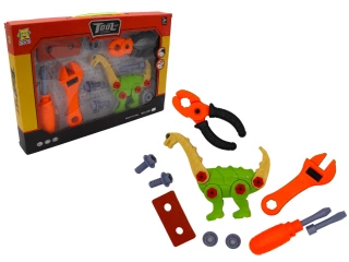 SET DI 10 STRUMENTI DINOSAURO 17/21CM 2 MODELLI ASSORTITI