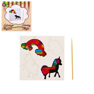 CARTALERIA ALBUM DA COLORARE MAGICO LICORNO 17X12.5CM