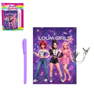 TAGEBUCH K-POP 14.5X11CM MIT SCHLOSS 