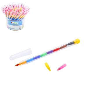 CRAYON POUSSE MINES 14CM 10 COULEURS