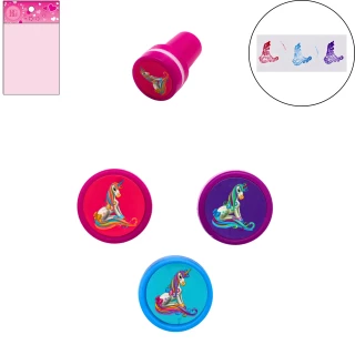 STEMPELSET EINHORN 2.5CM 3 SORTIMENT