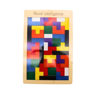 PUZZLE MOSAIQUE EN BOIS 18X27CM