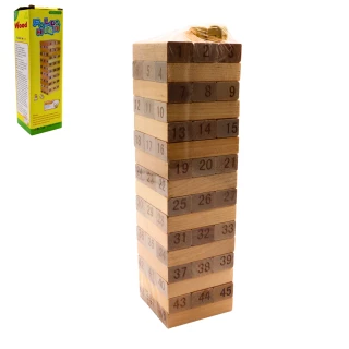 CIOCO DELLA TORRE DELL INFERNO IN LEGNO 24CM