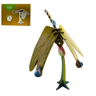 PUZZLE 3D LIBELULLE 15X20CM