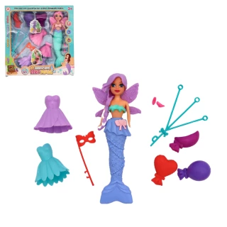 BAMBOLA SIRENA ARTICOLATA 20CM 4 MODELLI ASSORTITI