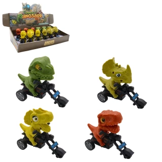 MOTO DINOSAURE FRICTION 12CM 4 MODELES ASSORTIS