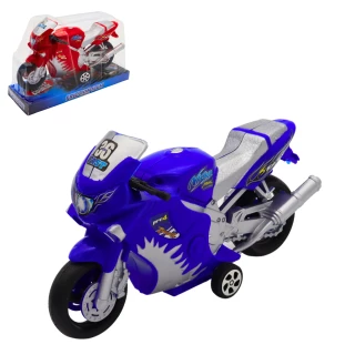MOTO A FRIZIONE 17CM 2 COLORI ASSORTITI