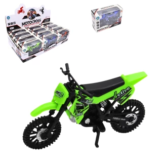 MOTOCROSS 12CM 3 COLORI ASSORTITI