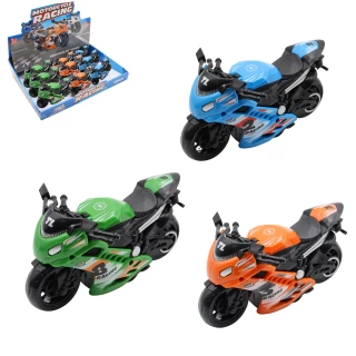 MOTO FRICTION 14.5CM 3 ASSORTED COLORS