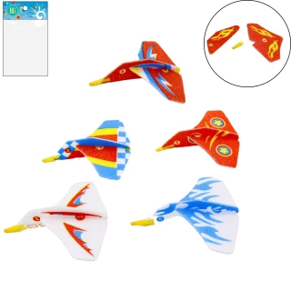 AEREO ALIANTE STYRO 9CM 6 MODELLI ASSORTITI