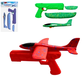 AEREO ALIANTE STYRO PISTOLA 24CM 3 COLORI ASSORTITI