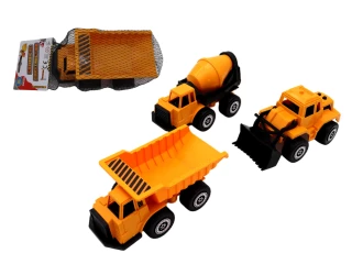 LKW BAUFAHRZEUGE FREILAUF 19CM 3 SORTIMENT NFG