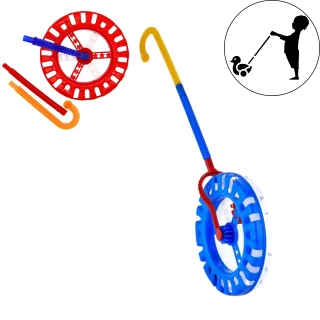 STABROLLER RAD 21CM MIT 2 FARBEN SORT.