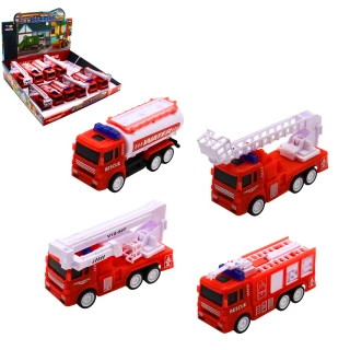 CAMION DEI POMPIERI 14CM RETROFRIZIONE 2 MODELLI ASSORTITI