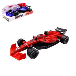 AUTO RENNWAGEN FRIKTION 27CM 2 FARBEN SORT.