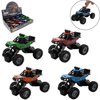 BUGGY RUECKAUFZUG 14CM 4 FARBEN SORT.