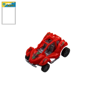 BUGGY PULLBACK 7.5CM 4 ASSORTED COLORS