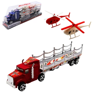 LKW TRANSPORTER FRIKTION 23CM 2 FARBEN SORT.