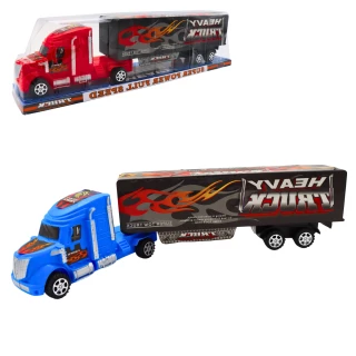 LKW TRANSPORTER FRIKTION 50CM 2 FARBEN SORT.