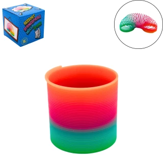 SPRINGSPIRALE REGENBOGEN D:6CM