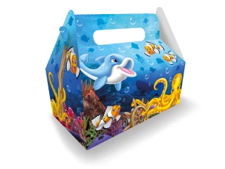KINDER LUNCH BOX MEERES 23X23X12CM