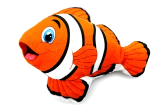 PELUCHE POISSON CLOWN 17CM
