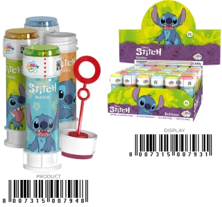 BOLLE DI SAPONE STITCH 60ML 11.5CM