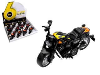 MOTO RETROFRIZIONE 12CM IN METALLO 3 MODELLI ASSORTITI